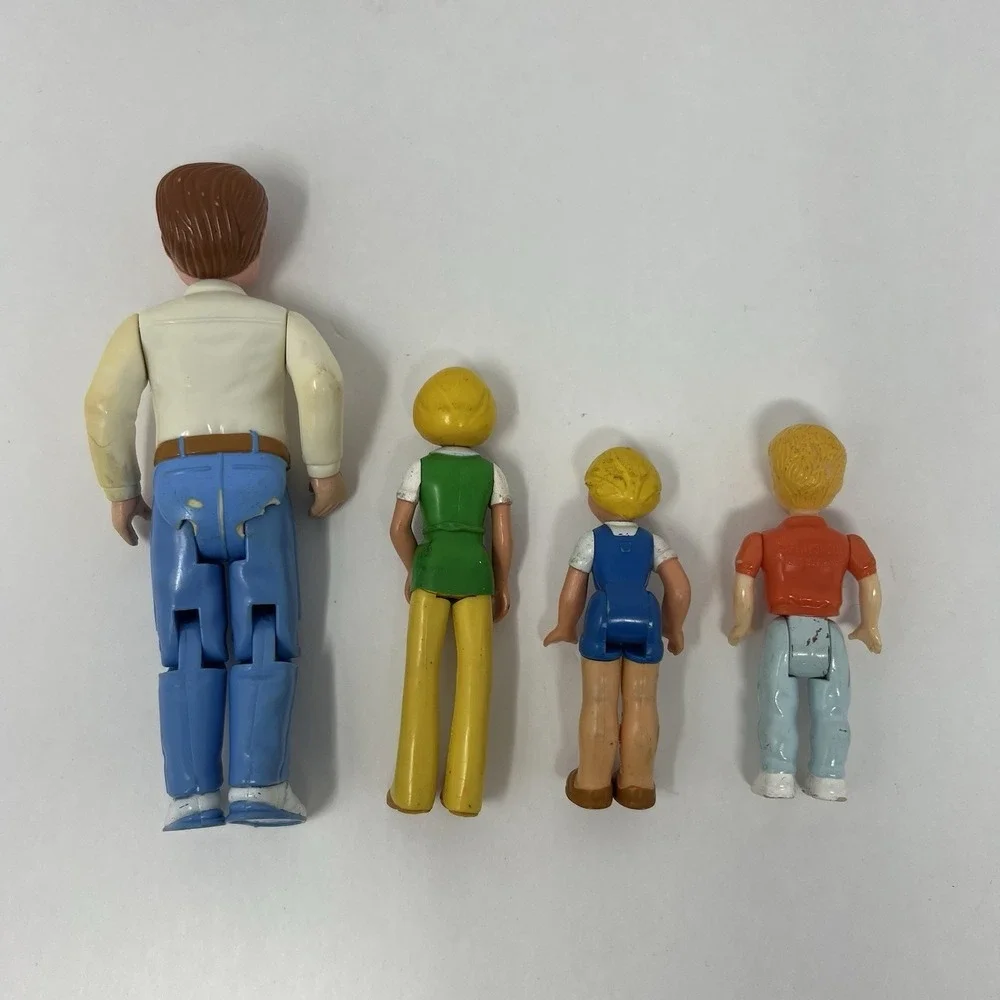 Fisher Price‎ Loving Family & Playskool Dollhouse Figures Lot Mom Dad Brother